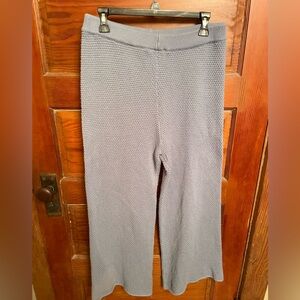 Free People Beach Hailee Waffle KnitCropped Wide Leg